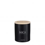 Mica Wood Fire illatos gyertya vegben 8,5x7,5 cm 180g veg illatgyertya