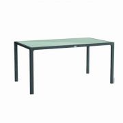 Lechuza LECHUZA-dining table 160x90 with glass plate