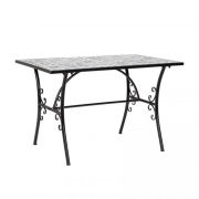  Mykonos egyenes asztal 120x80 cm