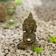  Napelemes buddha vilgts 12.5 cm x 8 cm x 19 cm