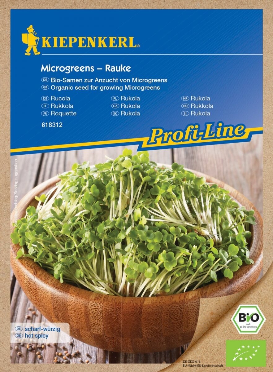 Kiepenkerl BIO rukkola mikroz lds g vet mag 50 g 618312 4000159618312