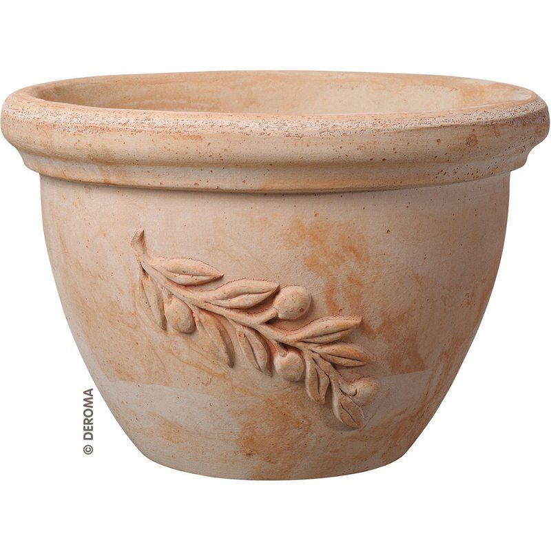 Deroma Ciotola Olive 30 Terracotta agyag nvnytart