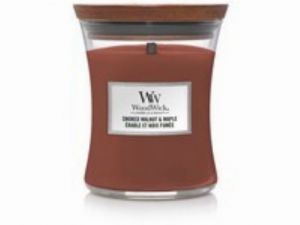 WoodWick Smoked Walnut & Maple ’kzepes’ veg illatgyertya