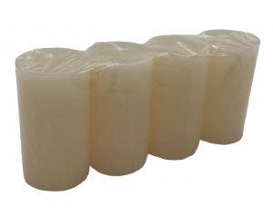  Adventi gyertya ekr 4 darab, 40x75 mm