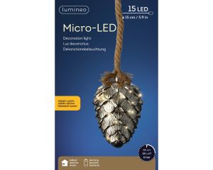  Fenytoboz micro-led dekorvilgts meleg fehr fnnyel, 15 gvel