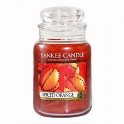 Yankee Candle Spiced Orange ’nagy’ veg illatgyertya