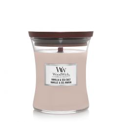 WoodWick Vanilla & sea salt ’kzepes’ illatgyertya