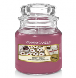 Yankee Candle Merry Berry ’kzepes’ veg illatgyertya