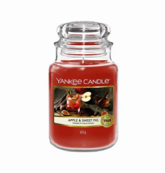 Yankee Candle Apple & sweet fig pomme et figue douce  ’nagy’ veg illatgyertya