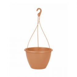 Artevasi Algarve Hanging basket 30 cm manyag kasp terracotta light sznben