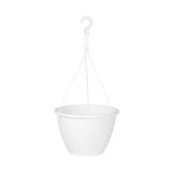 Artevasi Algarve Hanging basket 30 cm manyag kasp white sznben