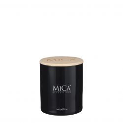 Mica Wood Fire illatos gyertya vegben 8,5x7,5 cm 180g veg illatgyertya