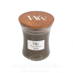 WoodWick Oudwood illatgyertya ’kzepes’ veg illatgyertya