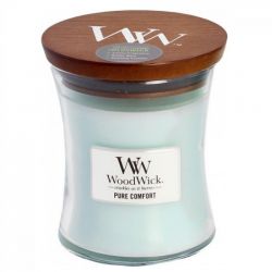 WoodWick Pure Comfort illatgyertya ’kzepes’ veg illatgyertya