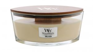 WoodWick Vanilla Bean ’haj’ veg illatgyertya