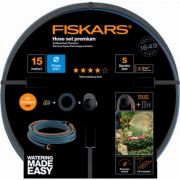 Fiskars Comfort locsolótömlő + tároló szett 13 mm (1/2