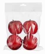  dekorcis alma piros sznben 6,5x7cm