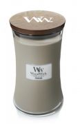 WoodWick Fireside illatgyertya 'nagy' veg illatgyertya