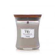 WoodWick Fireside illatgyertya 'kicsi' veg illatgyertya