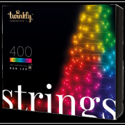Twinkly String okos színes fényfüzér 32m hosszú design világítás, 400 RGB LED, TWS400STP-BEU