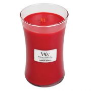 WoodWick Crimson Berries illatgyertya 'nagy' üveg illatgyertya