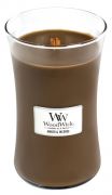 WoodWick Amber-Incense illatgyertya 'nagy' veg illatgyertya