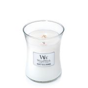 WoodWick White tea & Jasmine illatgyertya 'kzepes' veg illatgyertya