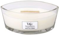WoodWick White Tea & Jasmine illatgyertya 'haj' veg illatgyertya