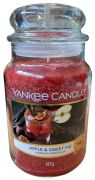 Yankee Candle Apple & sweet fig pomme et figue douce  'nagy' veg illatgyertya
