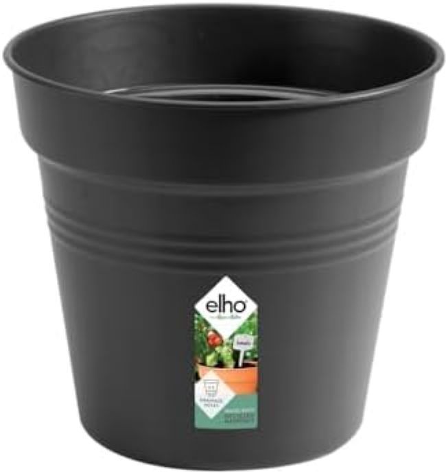 Elho Green Basics Growpot 40 cm Living Black manyag kasp