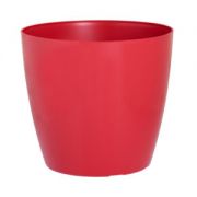 Artevasi San Remo 6 cm műanyag kaspó red színben