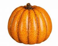  Halloweeni dísz tök narancssárga színben 13,5x15cm