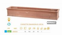 AnticoMestiere Cassetta Davanzale Liscia 102 cm agyag nvnytart