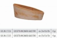 Terracotte Italia CassettaInclinata Galestro 26X10X1 cm agyag nvnytart