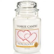 Yankee Candle Snow in Love 'nagy' veg illatgyertya