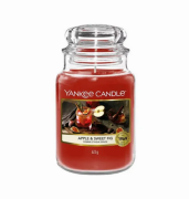 Yankee Candle Apple & sweet fig pomme et figue douce  'nagy' veg illatgyertya