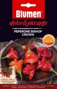 Blumen Peperone Bishop Crown, nagyon csípős koronás püspök pepperóni chili paprika vetőmag
