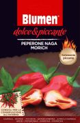 Blumen Peperone Naga Morich, rendkívül csípős pepperóni chili paprika vetőmag
