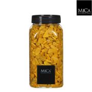 Mica Színtartó dekorkavics sárga 650 ml