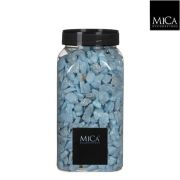 Mica Színtartó dekorkavics világos kék 650 ml