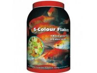 VELDA 5-Colour Flakes 5 szn lemezes haltp, haleledel minden kerti tavi hal szmra 1500 ml
