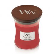 WoodWick Crimson Berries illatgyertya 'közepes' üveg illatgyertya