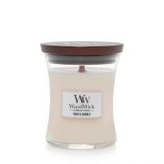 WoodWick White honey illatgyertya 'közepes' üveg illatgyertya